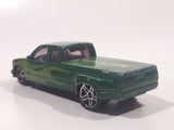2003 Hot Wheels Pride Rides Custom Chevrolet C3500 Green Die Cast Toy Car Vehicle