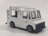 Vintage 1988 Hot Wheels Workhorses Good Humor Truck White Ice Cream Catering Food Truck Die Cast Toy Car Vehicle