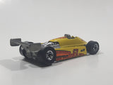 1983 Hot Wheels Turbo Streak Yellow Die Cast Toy Race Car Vehicle BW
