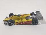 1983 Hot Wheels Turbo Streak Yellow Die Cast Toy Race Car Vehicle BW