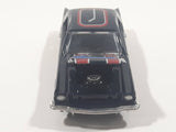 ERTL RC2 1964 1965 Ford Mustang Vancouver Canucks NHL Ice Hockey Team Dark Blue Die Cast Toy Car Vehicle with Opening Hood