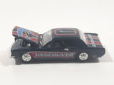 ERTL RC2 1964 1965 Ford Mustang Vancouver Canucks NHL Ice Hockey Team Dark Blue Die Cast Toy Car Vehicle with Opening Hood