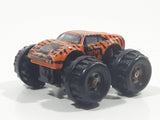 Galoob Micro Machines Ferrari 308 Monster Truck Orange with Black Tiger Stripes Miniature Die Cast Toy Car Vehicle