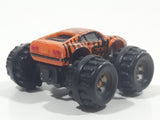 Galoob Micro Machines Ferrari 308 Monster Truck Orange with Black Tiger Stripes Miniature Die Cast Toy Car Vehicle
