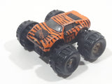 Galoob Micro Machines Ferrari 308 Monster Truck Orange with Black Tiger Stripes Miniature Die Cast Toy Car Vehicle