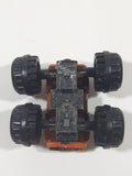 Galoob Micro Machines Ferrari 308 Monster Truck Orange with Black Tiger Stripes Miniature Die Cast Toy Car Vehicle