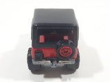 Majorette No. 290 & No. 244 Jeep CJ 4x4 Red 1/54 Scale Die Cast Toy Car Vehicle