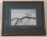 Robert Bateman Fallen Willow - Snowy Owl Wildlife Art Print 14" x 17"