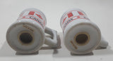 Canada Flag Themed Ceramic Salt and Pepper Shaker Set
