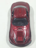 Unknown Brand Bell Helmets Racing Sport #03 Dark Red Die Cast Toy Car Vehicle