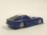 2019 Maisto Fresh Metal 1996 Dodge Viper GTS Blue with White Stripes Die Cast Toy Car Vehicle