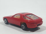 Vintage Yatming No. 1034 Porsche 928 "Rallye Monte Carlo" #34 Red Die Cast Toy Car Vehicle