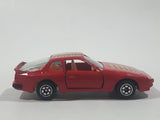 Vintage 1980s Yatming No. 1089 Porsche 944 Turbo 44 Red Die Cast Toy Car Vehicle with Opening Doors