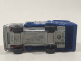 Vintage 1979 Lesney Matchbox Superfast No. 36 Colectomatic Refuse Truck White and Blue Garbage Pickup Die Cast Toy Car Vehicle with Sliding Compactor