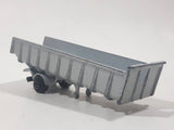 Vintage Majorette No. 377 Dump Truck Trailer Silver Grey 1/100 Scale Die Cast Toy Car Vehicle Made in France