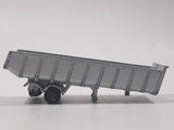 Vintage Majorette No. 377 Dump Truck Trailer Silver Grey 1/100 Scale Die Cast Toy Car Vehicle Made in France