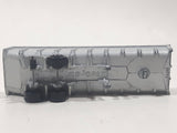 Vintage Majorette No. 377 Dump Truck Trailer Silver Grey 1/100 Scale Die Cast Toy Car Vehicle Made in France