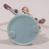 2002 DecoPac Big League Promotions Ice Hockey Player #17 Forward 2 1/2" Tall Plastic Toy Figure