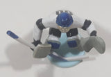 2002 DecoPac Big League Promotions Ice Hockey Player #00 Goalie 2 1/2" Tall Plastic Toy Figure