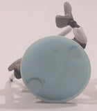 2002 DecoPac Big League Promotions Ice Hockey Player #00 Goalie 2 1/2" Tall Plastic Toy Figure