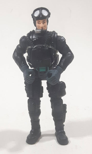 Chap Mei Excite Navy Seal Frogman Scuba Diver with Respirator 4" Tall Toy Action Figure