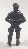 Chap Mei Excite Navy Seal Frogman Scuba Diver with Respirator 4" Tall Toy Action Figure