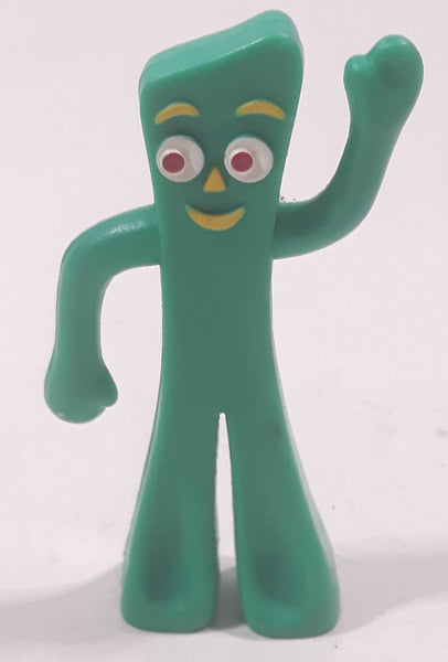 Prema Toy Gumby and Friends Green Bendable Rubber Gumby 2 3/4" Tall Toy Figure