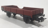 Marklin HO Scale DB 464637 X05 Low Side Hopper Short Gondola Dark Red Brown Plastic and Metal Train Car Vehicle Made in Germany