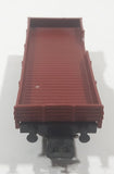 Marklin HO Scale DB 464637 X05 Low Side Hopper Short Gondola Dark Red Brown Plastic and Metal Train Car Vehicle Made in Germany