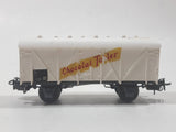 Marklin HO Scale DB 327154 Tko 02 Chocolat Tobler Reefer Box Car White Plastic and Metal Train Car Vehicle Made in Germany