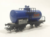 Kleinbahn HO Scale OROP Tanker Tank Wagon Car Blue and Black Plastic and Metal Train Car Vehicle Made in Austria