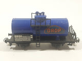 Kleinbahn HO Scale OROP Tanker Tank Wagon Car Blue and Black Plastic and Metal Train Car Vehicle Made in Austria