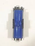 Kleinbahn HO Scale OROP Tanker Tank Wagon Car Blue and Black Plastic and Metal Train Car Vehicle Made in Austria