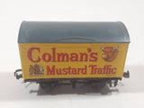 PECO HO Scale Colman's Mustard Traffic Reefer Box Car Yellow Plastic and Metal Train Car Vehicle