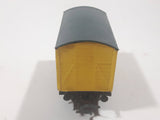 PECO HO Scale Colman's Mustard Traffic Reefer Box Car Yellow Plastic and Metal Train Car Vehicle