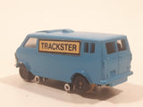 Bachmann HO Scale Trackster Inspection Car Blue Metal Train Car Vehicle Missing a Wheel
