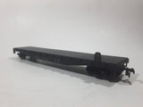 Cox HO Scale A.T. & S.F. 94138 Skid Flat Bed Dark Brown Metal Train Car Vehicle