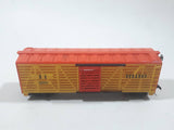 Tyco HO Scale KC 40394 Durango Box Car Yellow and Orange Plastic Train Car Vehicle Made in Hong Kong