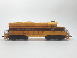 Cox Diesel Locomotive Engine Big Pine Lumber Co 14 Yellow Plastic and Metal Train Vehicle