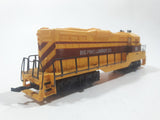 Cox Diesel Locomotive Engine Big Pine Lumber Co 14 Yellow Plastic and Metal Train Vehicle