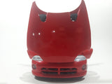 Burago Dodge Viper RT/10 Red 1/24 Scale Die Cast Toy Car Vehicle with Opening Doors and Hood Crack in Windshield