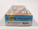 Athearn Western Pacific WP 38134 Box Car Brown Plastic Model Train Car Vehicle In Box