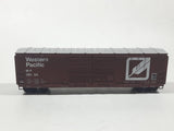 Athearn Western Pacific WP 38134 Box Car Brown Plastic Model Train Car Vehicle In Box