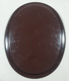 Vintage 1970s Pepsi Cola "Lady Gibson" Oval Brown Border Beverage Metal Serving Tray
