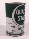 Vintage Quaker State HDX S.A.E. 30 Motor Oil 1 Litre Metal Can