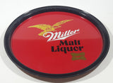 Vintage Miller Malt Liquor Golden Eagle Design 10 3/4" Diameter Round Metal Beverage Serving Tray