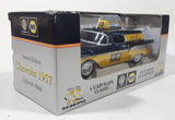 1926 to 2001 A UAP NAPA Classic 75th Anniversary Limited Edition 1957 Chevrolet Wagon Black and Yellow 1/24 Scale Die Cast Toy Car Vehicle Coin Bank New In Box