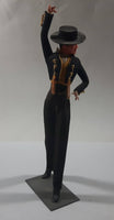 Vintage Marin Chiclana Espana Male and Female Dancers 13 1/2" Tall Plastic Doll Set
