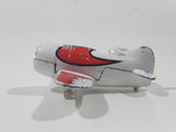 Vintage Zee Toys Dyna Flites Gee Bee A135 NR2100 White and Red Die Cast Toy Air Plane