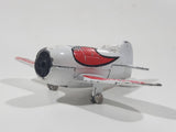 Vintage Zee Toys Dyna Flites Gee Bee A135 NR2100 White and Red Die Cast Toy Air Plane